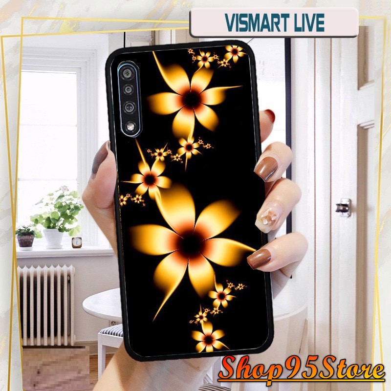 Ốp lưng phủ bóng Vsmart Live / Joy 3 / Active 3 / Joy 1+ / Bee 3 / Star / Joy 2+ họa tiết Hoa 3D
