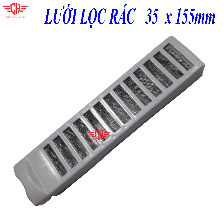 Túi lọc rác máy giặt Lưới lọc máy giặt nhựa 35x155mm