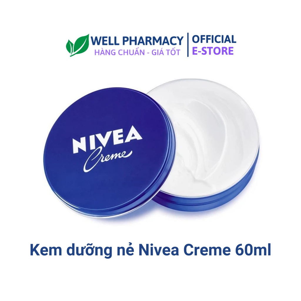 KEM NẺ DƯỠNG ẨM DA NIVEA (hộp sắt 60ml)