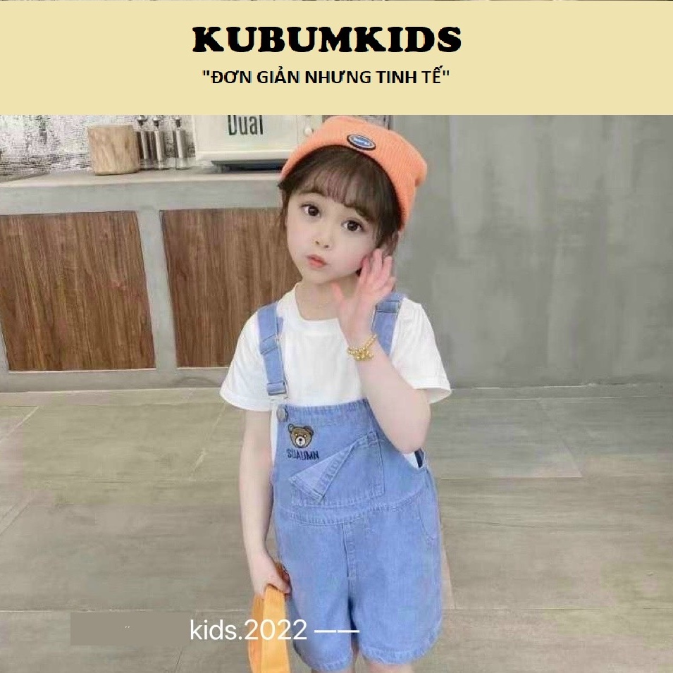 Sét YẾM VẢI BÒ, YẾM JEAN, YẾM KAKI + ÁO COTTON siêu xinh bé trai bé gái 8-24kg