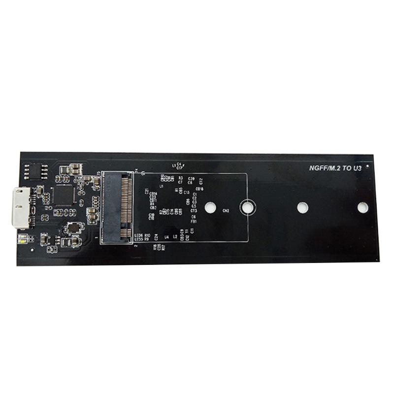 Hộp Chuyển Đổi M.2 Sata Sang Usb 3.0 Cho M2 Ngff Ssd (Đen)