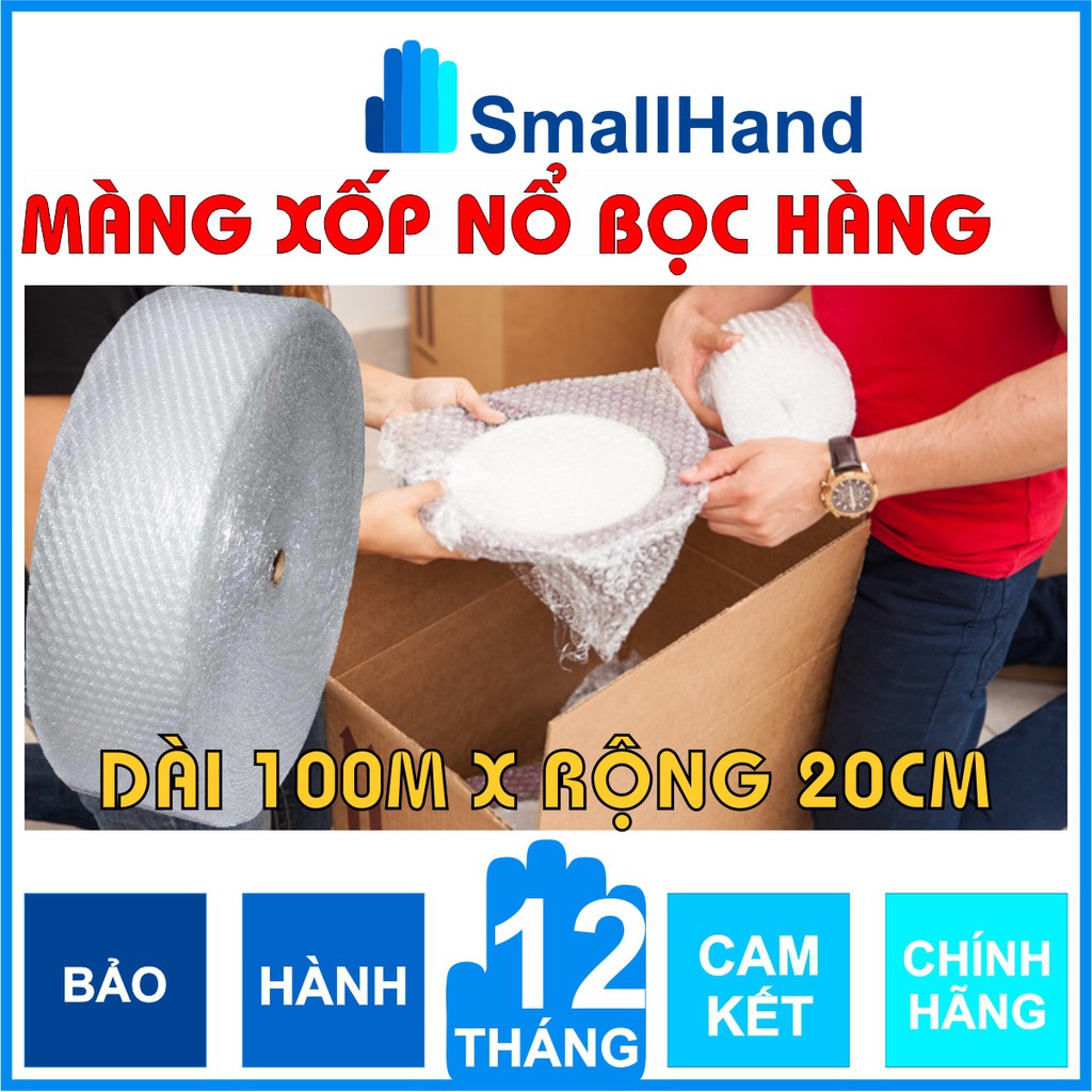 Xốp nổ bọc hàng – Dài 100M x Rộng 20CM