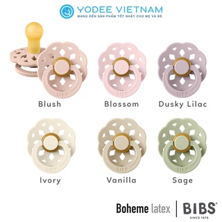 Núm ti BIBS Boheme tặng kèm nắp đậy ti cho bé