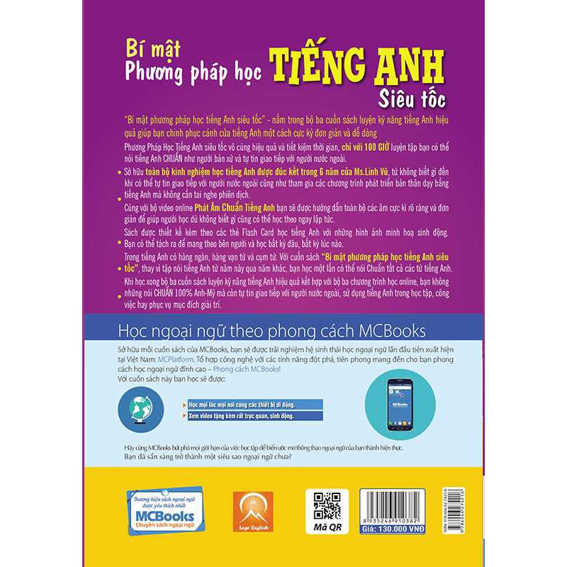 Sách Bí Mật Phương Pháp Học Tiếng Anh Siêu Tốc