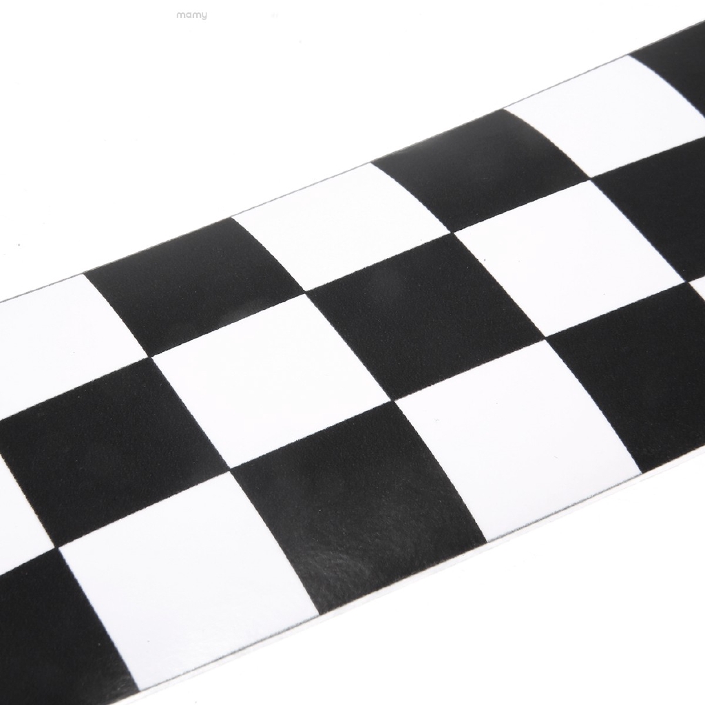 Cuộn Băng Dính vinyl Màu Trắng Đen 275cm Dán Trang Trí Thân Xe / Xe Hơi / Mô Tô