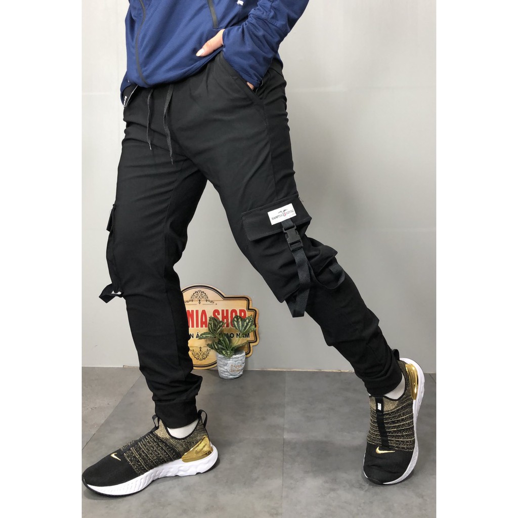 Quần jogger kaki Nam Túi Hộp Thời Trang Nam