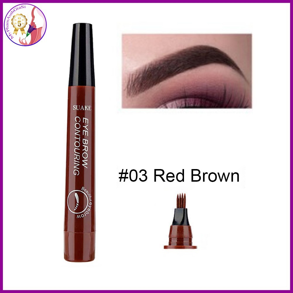 Bút chì kẻ mày phẩy sợi 4D chống trôi, cho sợi lông mày tự nhiên - chì mày phẩy đẹp Phiên bản Mới Sịn Sò Hơn Chì Suake | BigBuy360 - bigbuy360.vn