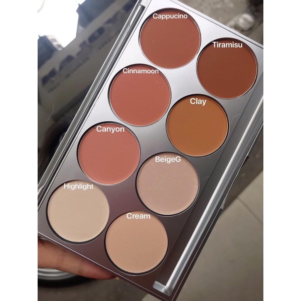 Má hồng Kryolan vỉ lẻ