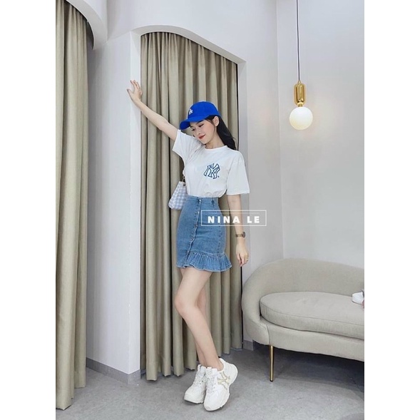 CHÂN VÁY JEANS ĐUÔI CÁ (KÈM VIDEO HÌNH THẬT) | BigBuy360 - bigbuy360.vn