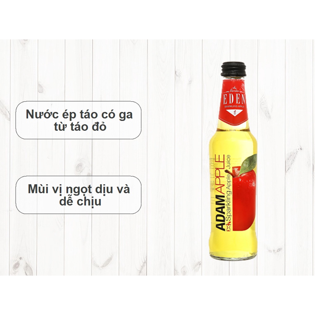 Nước Táo Ép Có Ga The Garden Eden Vietnam Nhập Khầu Thailand