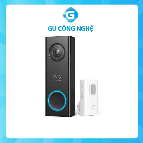 Eufy Video Doorbell 2K, chuông cửa thông minh kết nối Wifi, hỗ trợ Google và Alexa