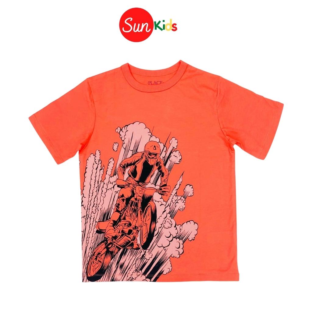 Áo thun bé trai xuất xịn, áo phông cho bé trai, chất cotton, size 5,6-16 tuổi,  - SUNKIDS