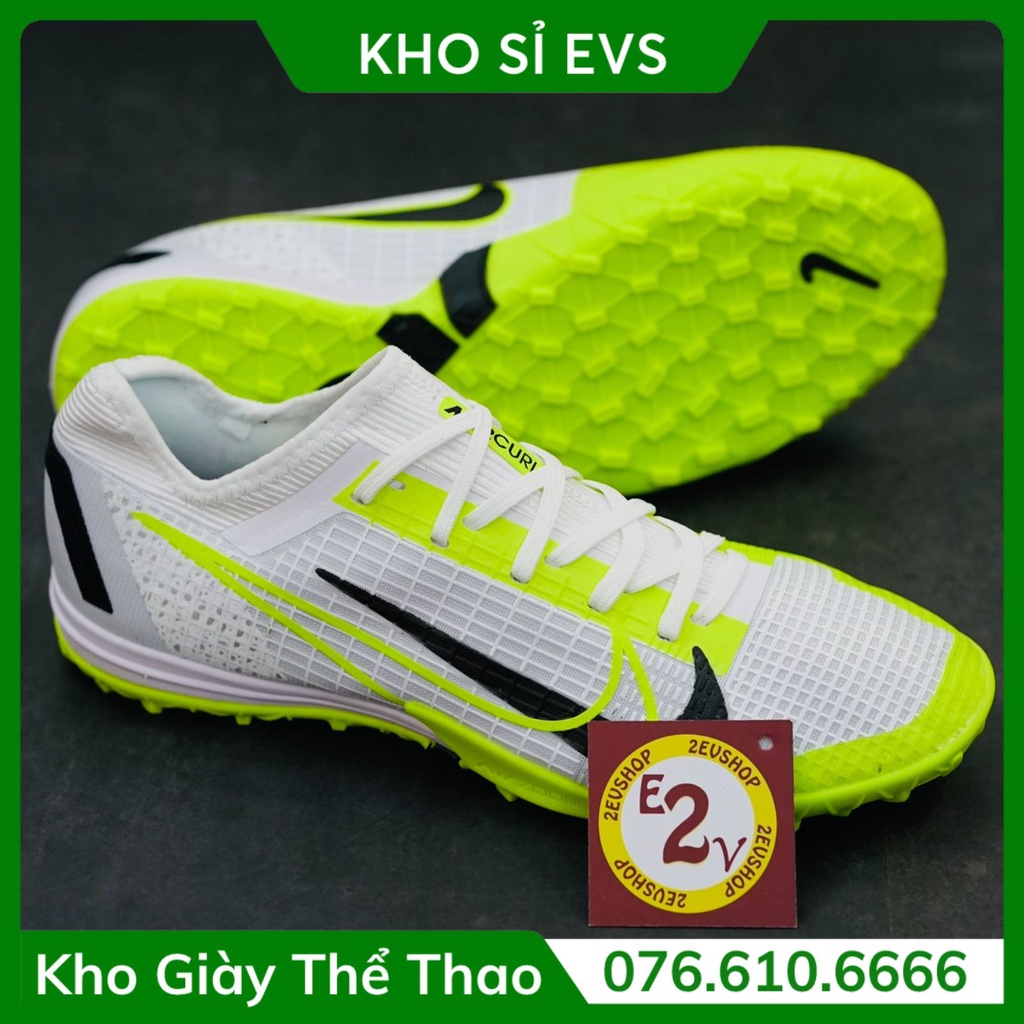 Giày đá bóng thể thao nam 𝐙𝐨𝐨𝐦 𝐌𝐞𝐫𝐜𝐮𝐫𝐢𝐚𝐥 𝐕𝐚𝐩𝐨𝐫 Xám Chuối, giày đá banh cỏ nhân tạo ưu việt - 2EVSHOP