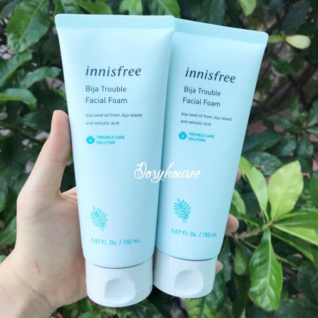 SỮA RỬA MẶT INNISFREE BIJA TROUBLE FACIAL FOAM