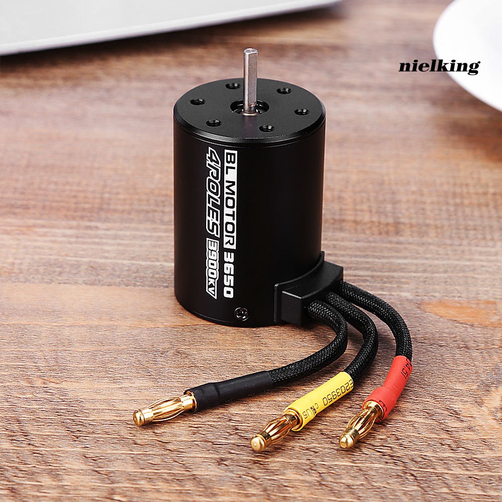 Động Cơ Không Chổi Than 45a 60a 80a 120a Esc / 3900kv Cho Xe Tải Điều Khiển Từ Xa 1: 10