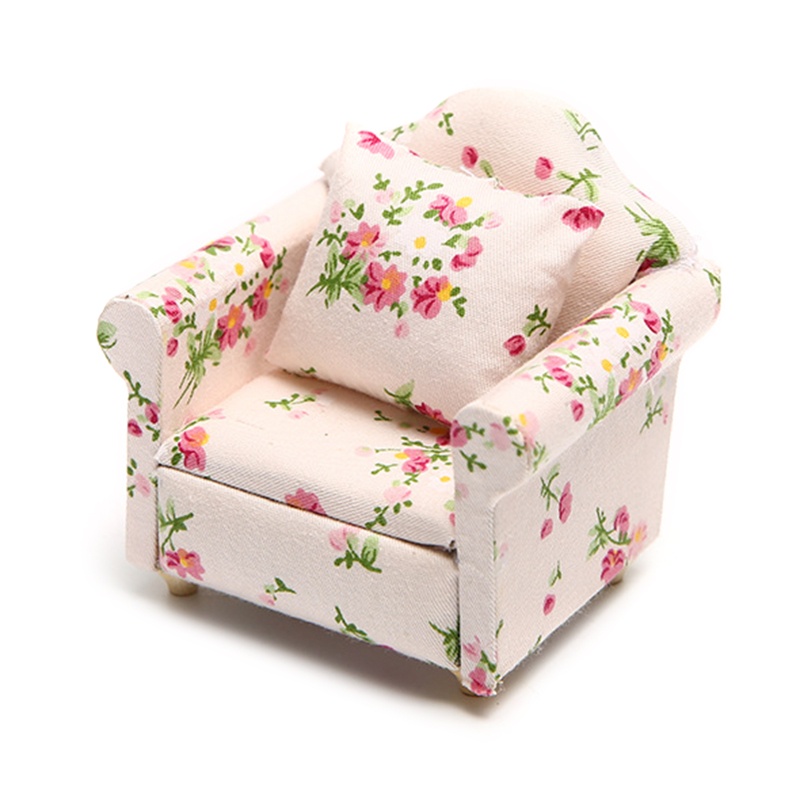 Mô Hình Ghế Sofa Độc Đáo Cho Nhà Búp Bê Tỉ Lệ 1: 12