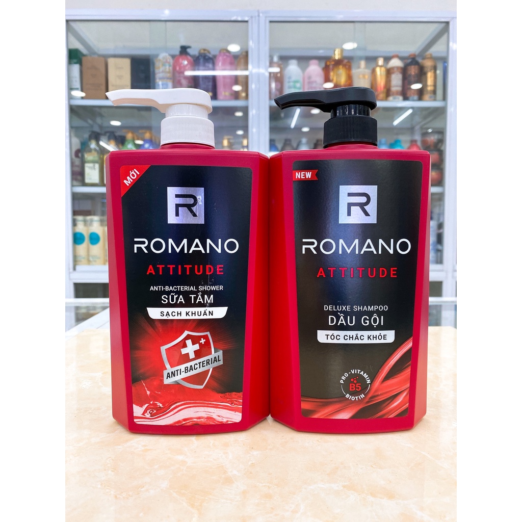 Dầu Gội - Sữa Tắm  Attitude Romano 650G Chính Hãng Công Ty