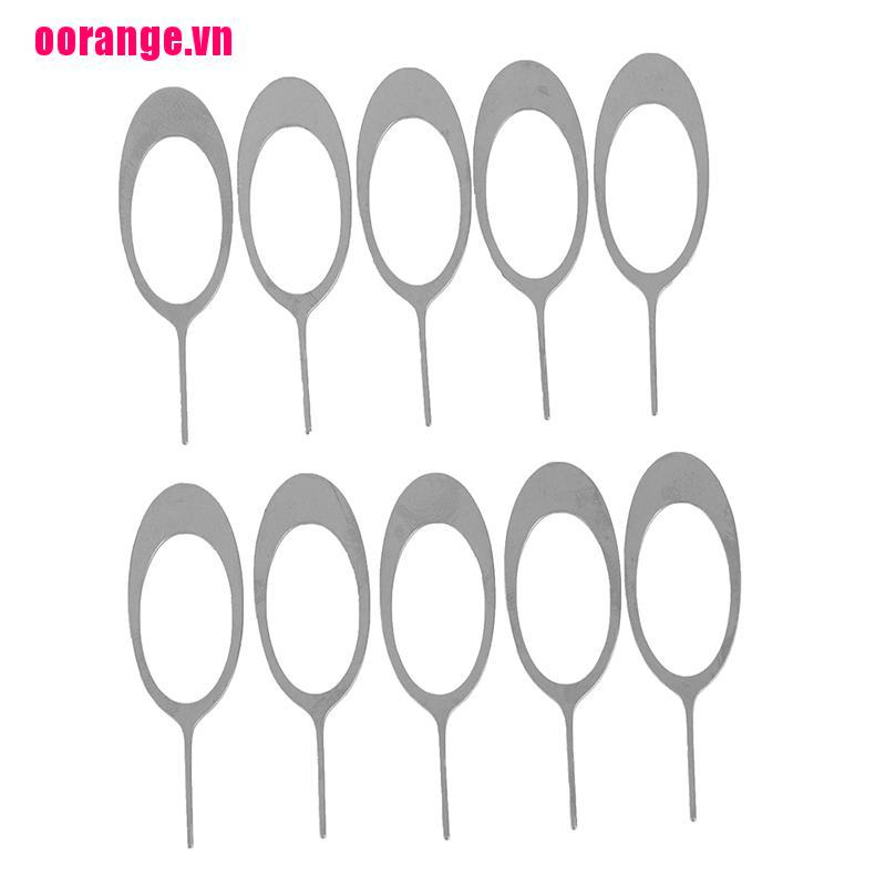 Bộ 10 Thẻ Sim Bằng Thép Không Gỉ Tiện Dụng