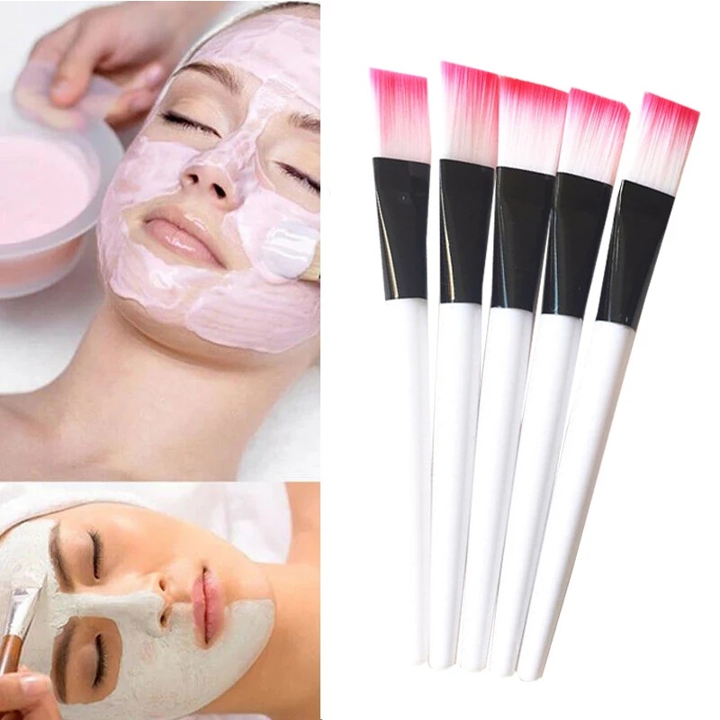 1 Cọ Quét Mặt Nạ Chăm Sóc Da Tay Cầm Mềm Mại Đa Năng