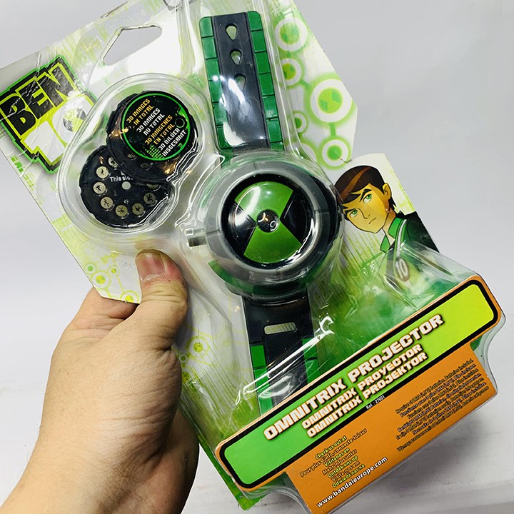 ĐỒNG HỒ BEN10 BANDAI XOAY ĐĨA 24 HÌNH C0125 - ĐỒ CHƠI PHÁT TRIỂN