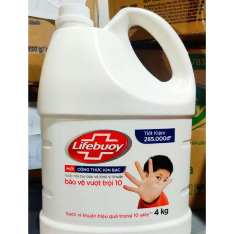 Nước rửa tay LIFEBUOY 4Kg