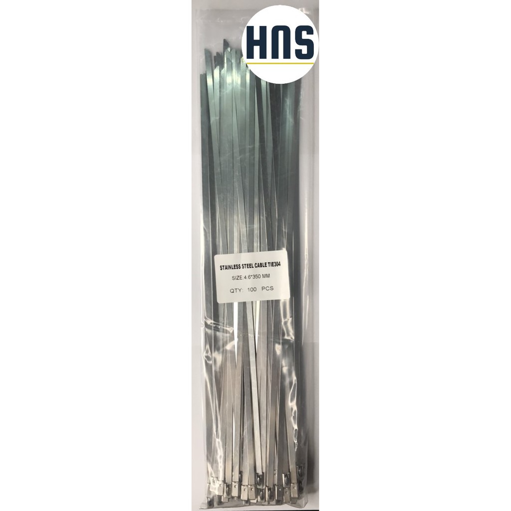 Dây rút inox 304 - kích thước 4.6x350mm