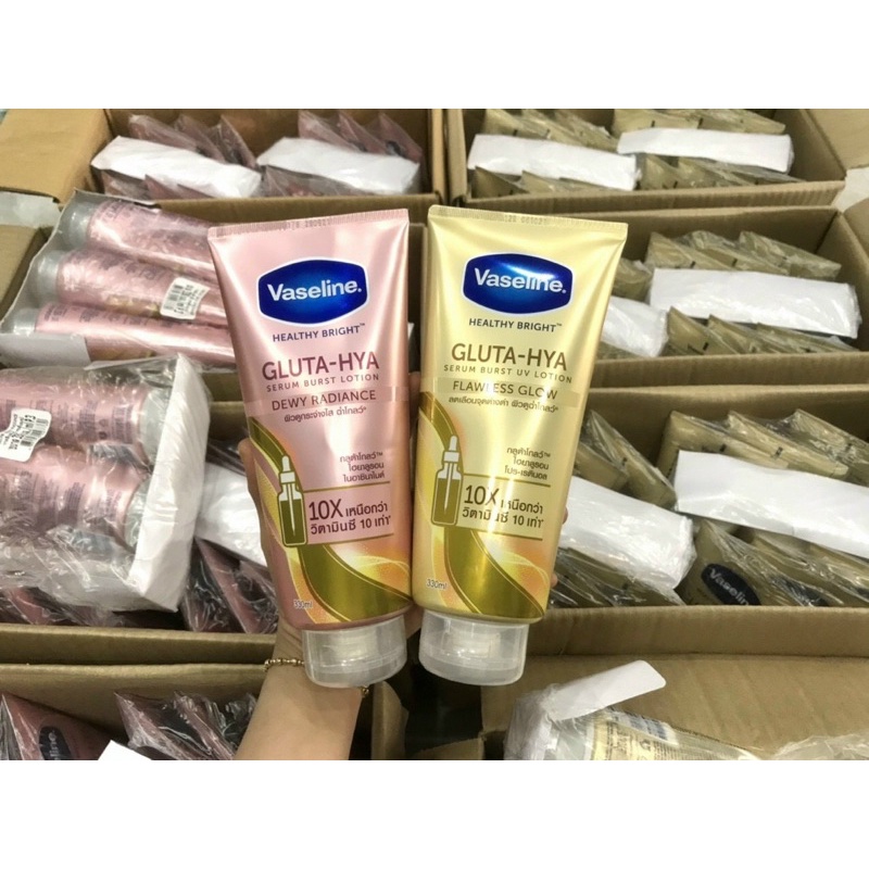 Dưỡng thể VASELINE gluta HYA serum 10x