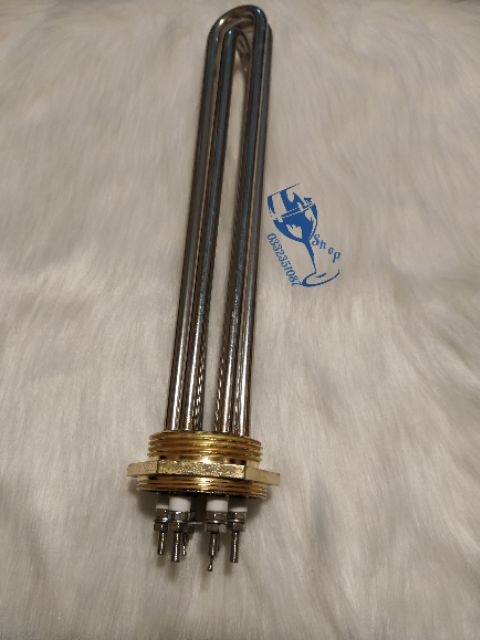 Thanh nhiệt nồi hơi 4k-6k-9k đầu zen đồng 48 và thân ống inox 304