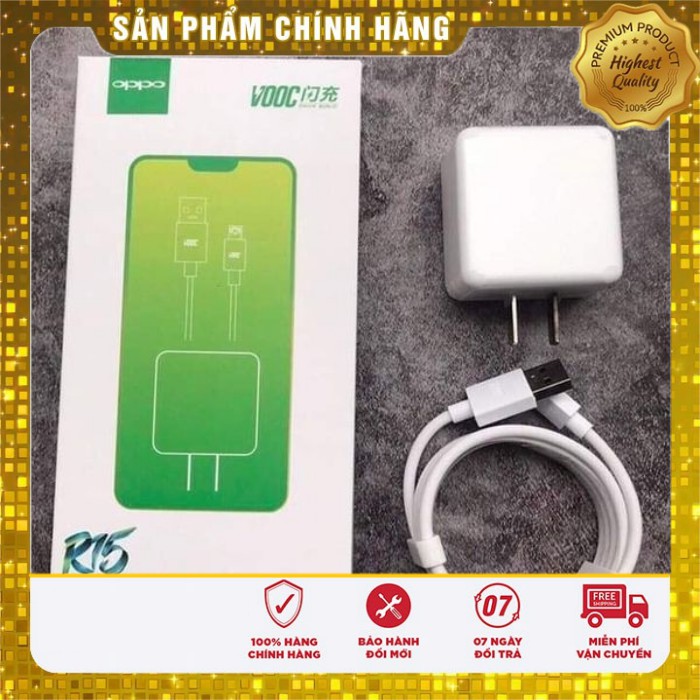 Bộ sạc nhanh OPPO VOOC A7/F3/F5/F7/F9/A3s/Find X/R7/R7plusReno5/Find X2/Reno3Pro/Reno4 Pro/Reno4/A92/A93/A5