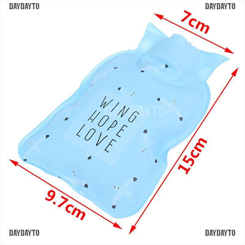 Daydayto Túi Chườm Nóng Bằng PVC Mini Họa Tiết Hoạt Hình Kho Báu