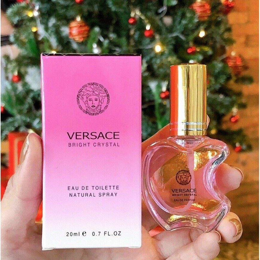 Nước Hoa VERSACE Bright Crystal 20ml mẫu táo dạng xịt- NinaStore- Cosmetics | BigBuy360 - bigbuy360.vn