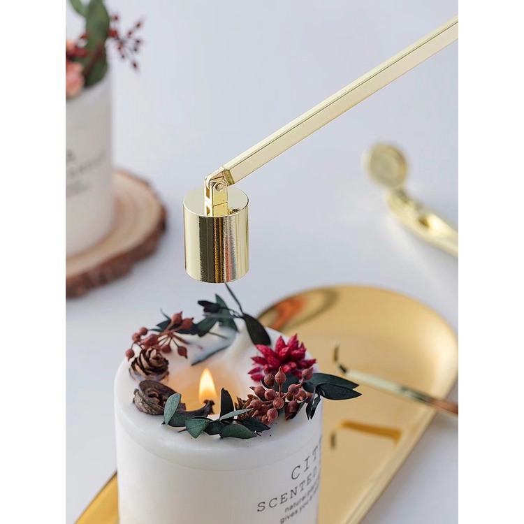 Bộ chăm sóc nến thơm 4 màu - Phụ kiện cắt bấc, châm nến thơm Bath & Body Works, Yankee, Bartek