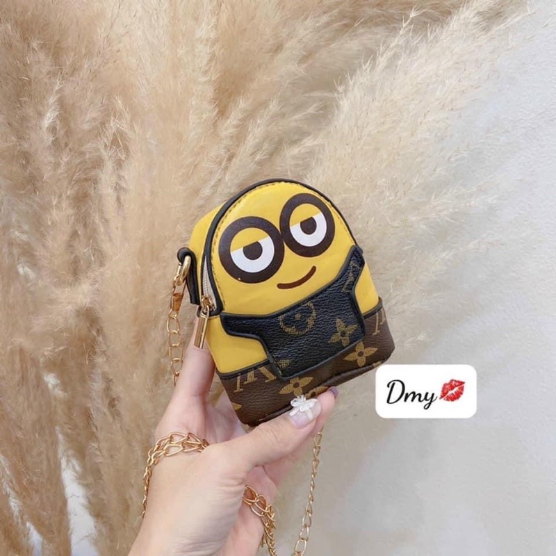 TÚI MINION MẮT TO VÀNG DÂY XÍCH