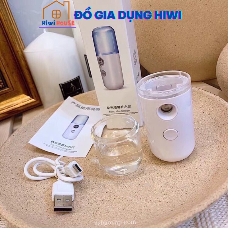 Xịt khoáng Nano mini, cầm tay