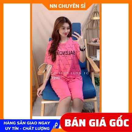 Đồ bộ nữ mặc nhà phom 55kg vải thun mềm ⚡Ảnh thật⚡ Đồ bộ thun lửng TP90 TP88