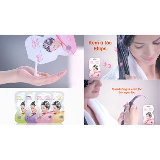 Kem Ủ Tóc Ellips Phục Hồi Hư Tổn 18g