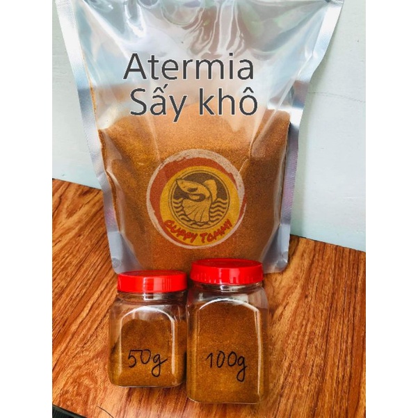 Atermia sấy khô - thức ăn dinh dưỡng cho cá guppy,betta..