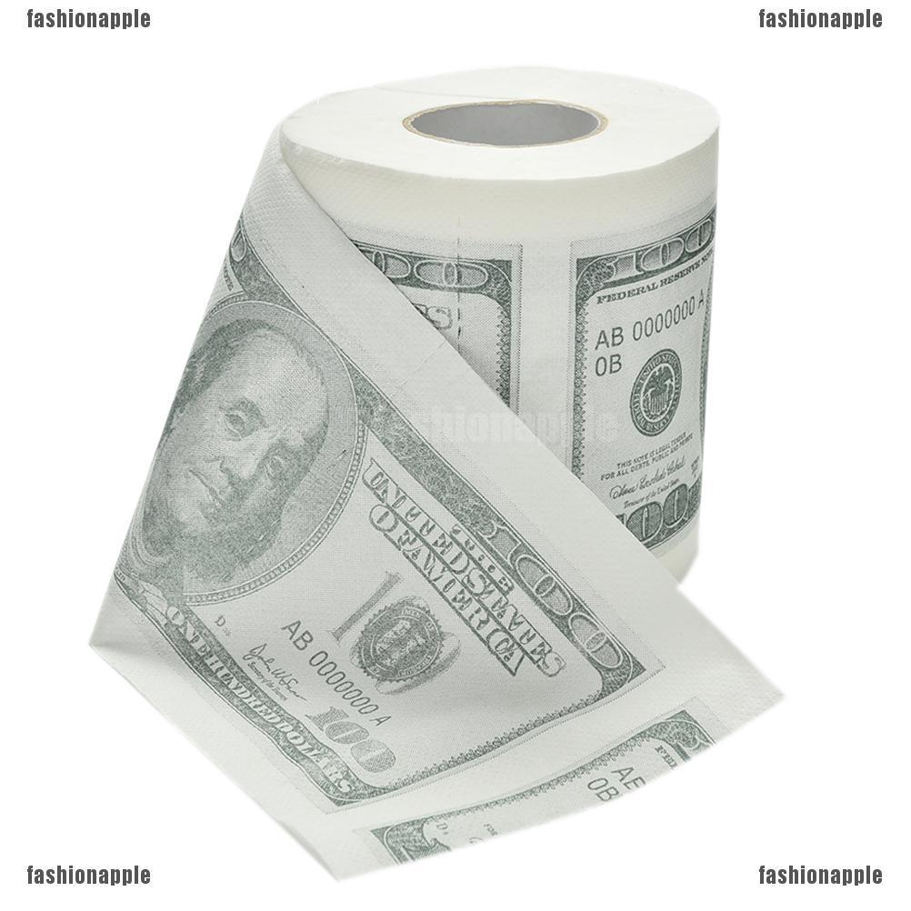 Cuộn Giấy Vệ Sinh $100.00 - Một Trăm Đô La + 1 Triệu Đô La