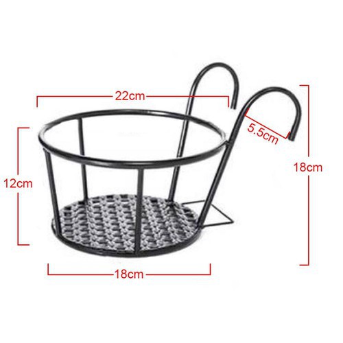 GIỎ TREO CHẬU HOA BAN CÔNG