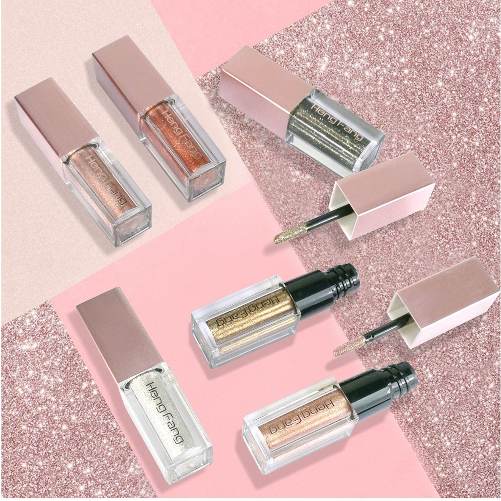 HENGFANG Phấn mắt dạng lỏng màu sắc long lanh quyến rũ
