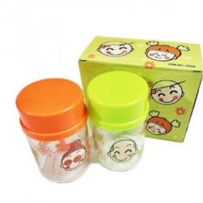 Combo 5 hũ thủy tinh đựng GIA VỊ và DẦU ĂN