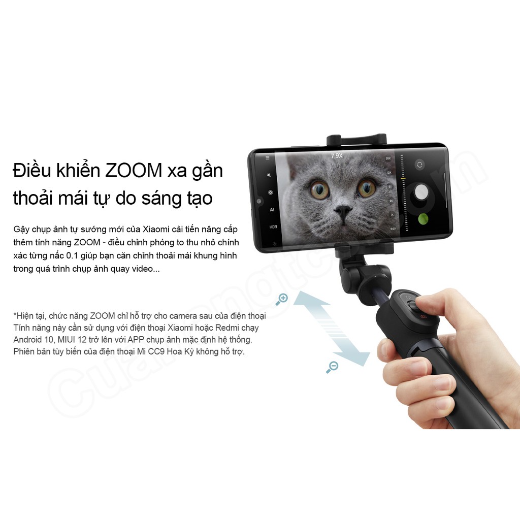 Gậy tự sướng 3 chân Xiaomi XMZPG05YM tích hợp nút Zoom | WebRaoVat - webraovat.net.vn