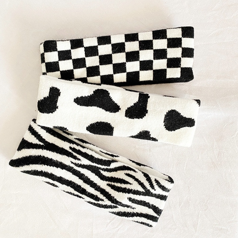 Flgo Băng Đô Dệt Kim Co Giãn Chống Trượt Họa Tiết Hoạt Hình Cổ Điển Cá Tính