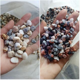 Sỏi trang trí hồ cá chậu cây