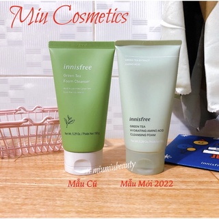 Sữa Rửa Mặt Chiết Xuất Từ Trà Xanh Innisfree Green Tea Foam Cleanser/Hydrating 150ml