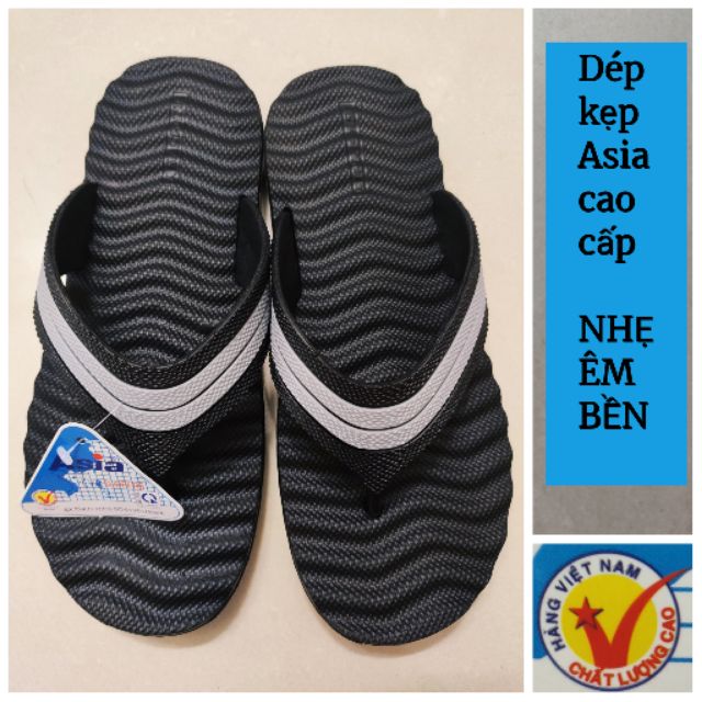 Dép kẹp / Dép xỏ ngón ASIA CAO CẤP NHẸ - ÊM - BỀN