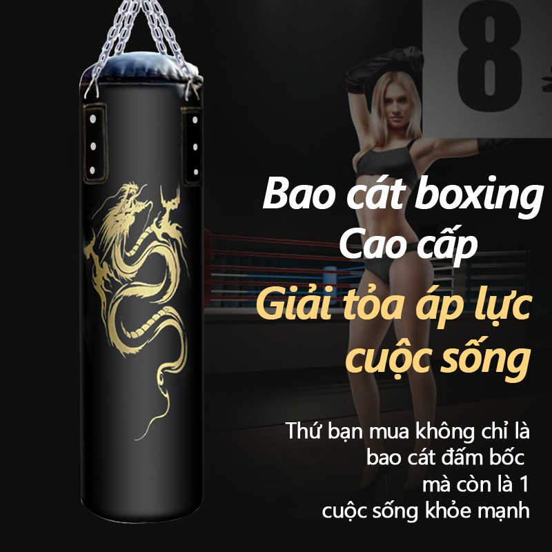 OT112/OT112K Bao cát đấm bốc túi cát da PU (k có sẵn cát hoặc vật liệu nhồi) dụng cụ tập boxing quyền anh tại nhà