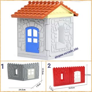 Lego duplo tường gấp khúc