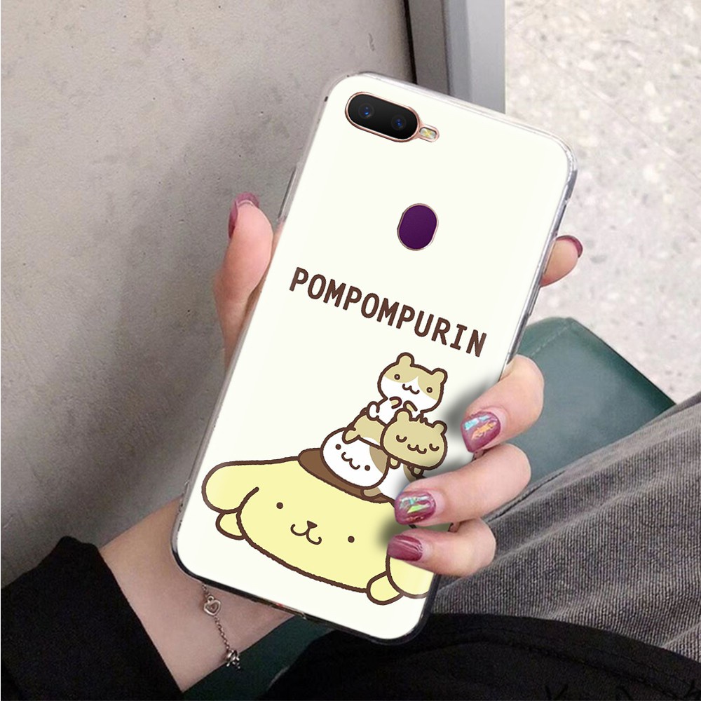 Ốp Điện Thoại Mềm Trong Suốt Hình Pompompurin Dễ Thương Cho Samsung Galaxy A30 A30S A71 A10 A10S A11 A20 A20S A21 A21S Va89