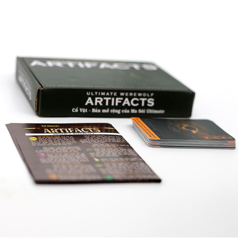 Thẻ Bài ma sói artifact việt hóa TOMCITY bản mở rộng của ma sói ultimate